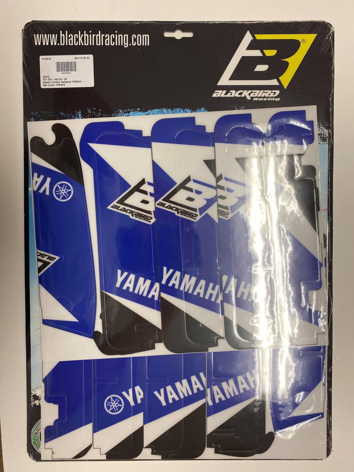 RAD LOUVER DECAL YAMAHA YZ-F 250450 2006-2009