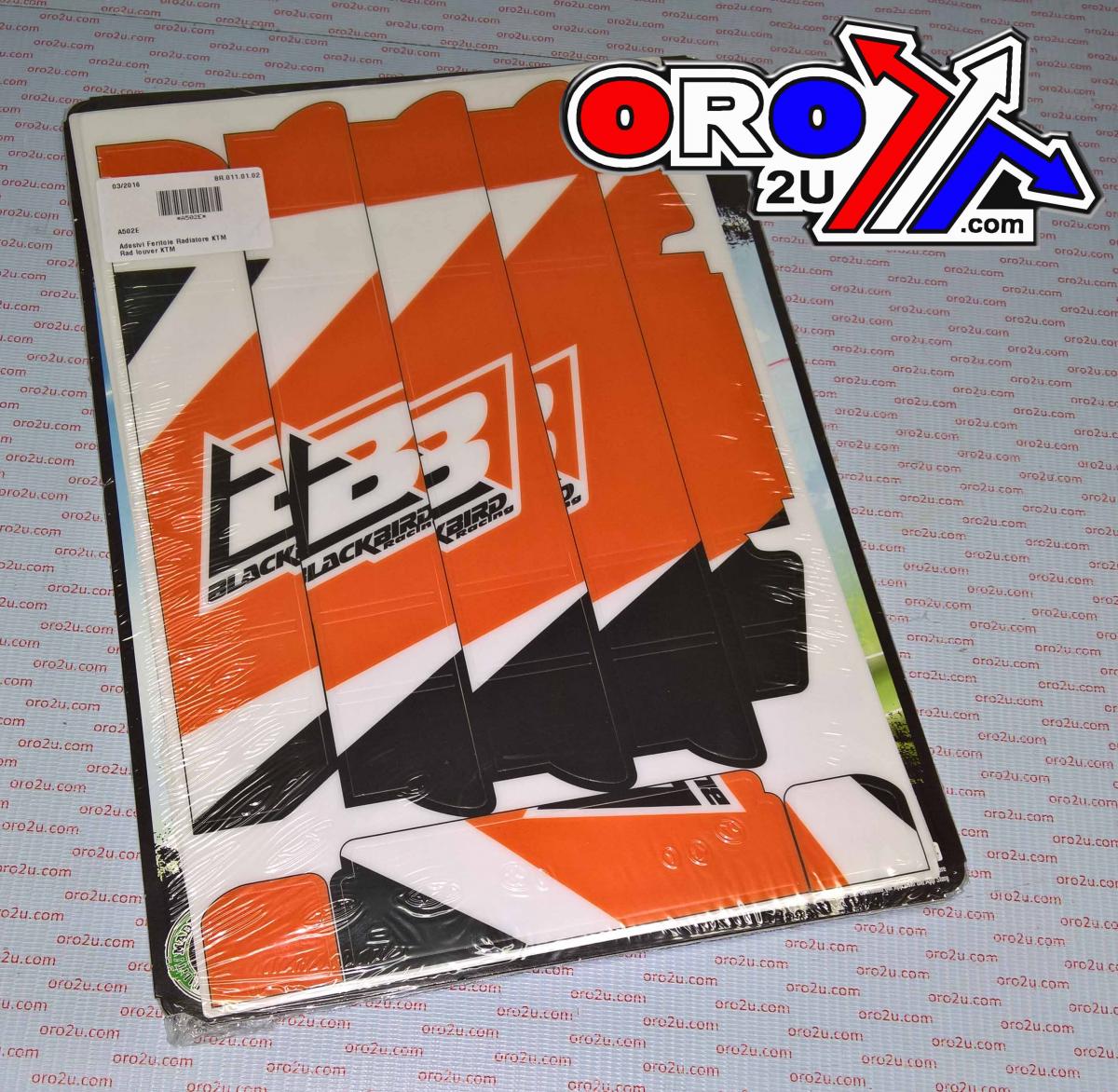 RAD LOUVER DECALS KTM SX/SX-F 2016-2018, EXC 2017-2019