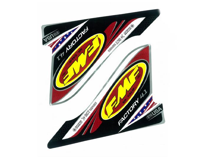 FMF FACTORY 4.1 EXHAUST WRAP LOGO PK2