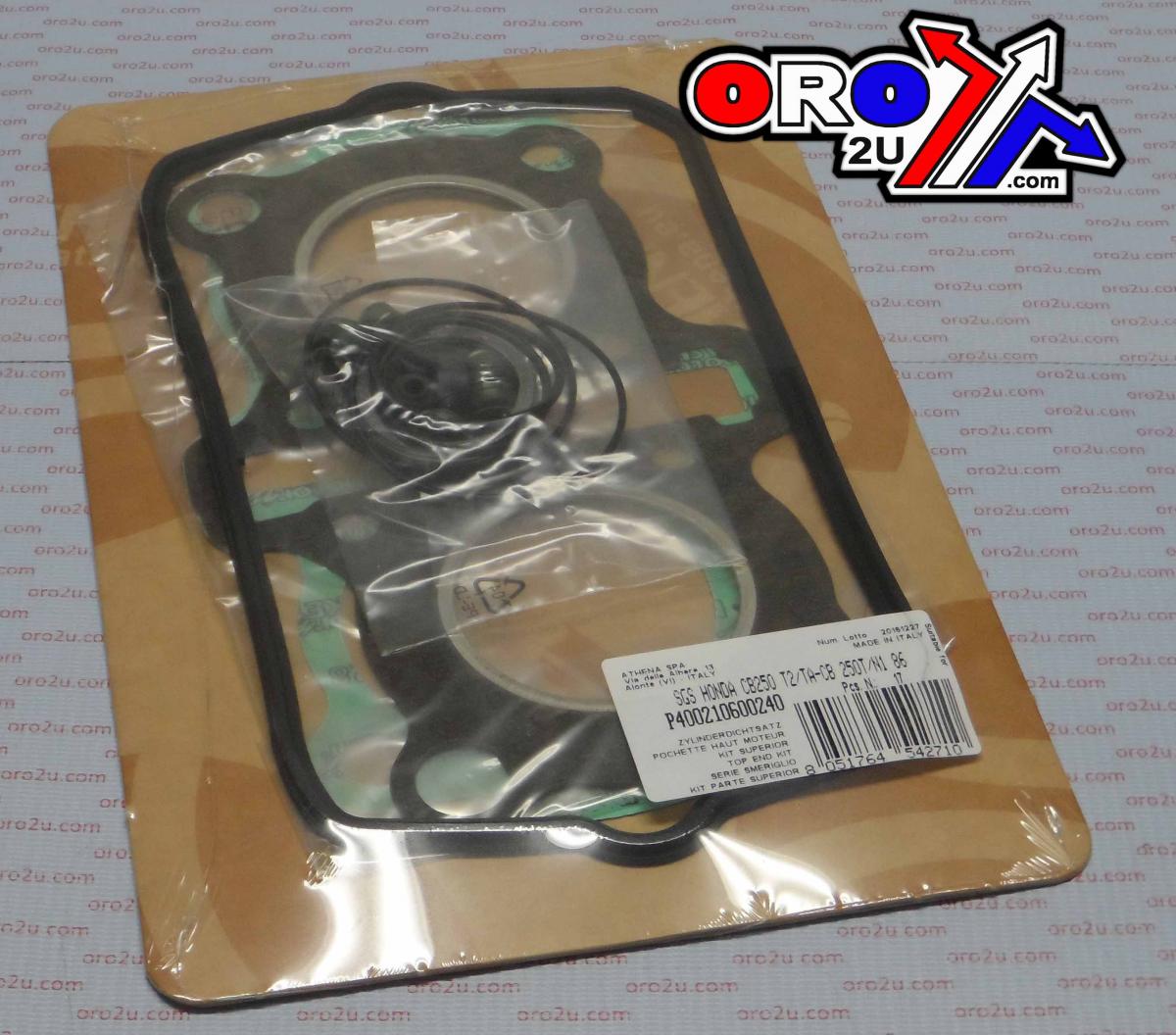 ATHENA TOP END GASKET SET HONDA CB250 1979-1983, CM250 CUSTOM 1979-1986