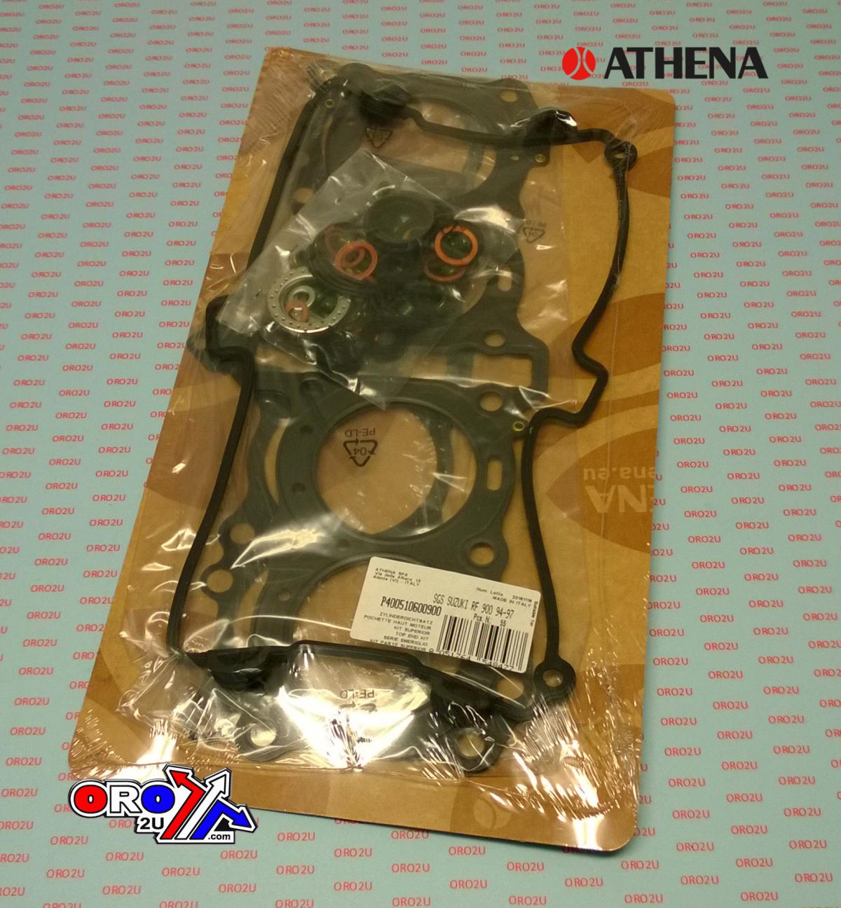 ATHENA TOP END GASKET SET SUZUKI RF900R 1994-1997