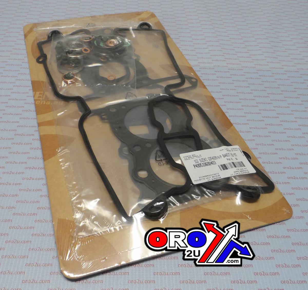 ATHENA TOP END GASKET SET SUZUKI GSF400 BANDIT 1991-1993