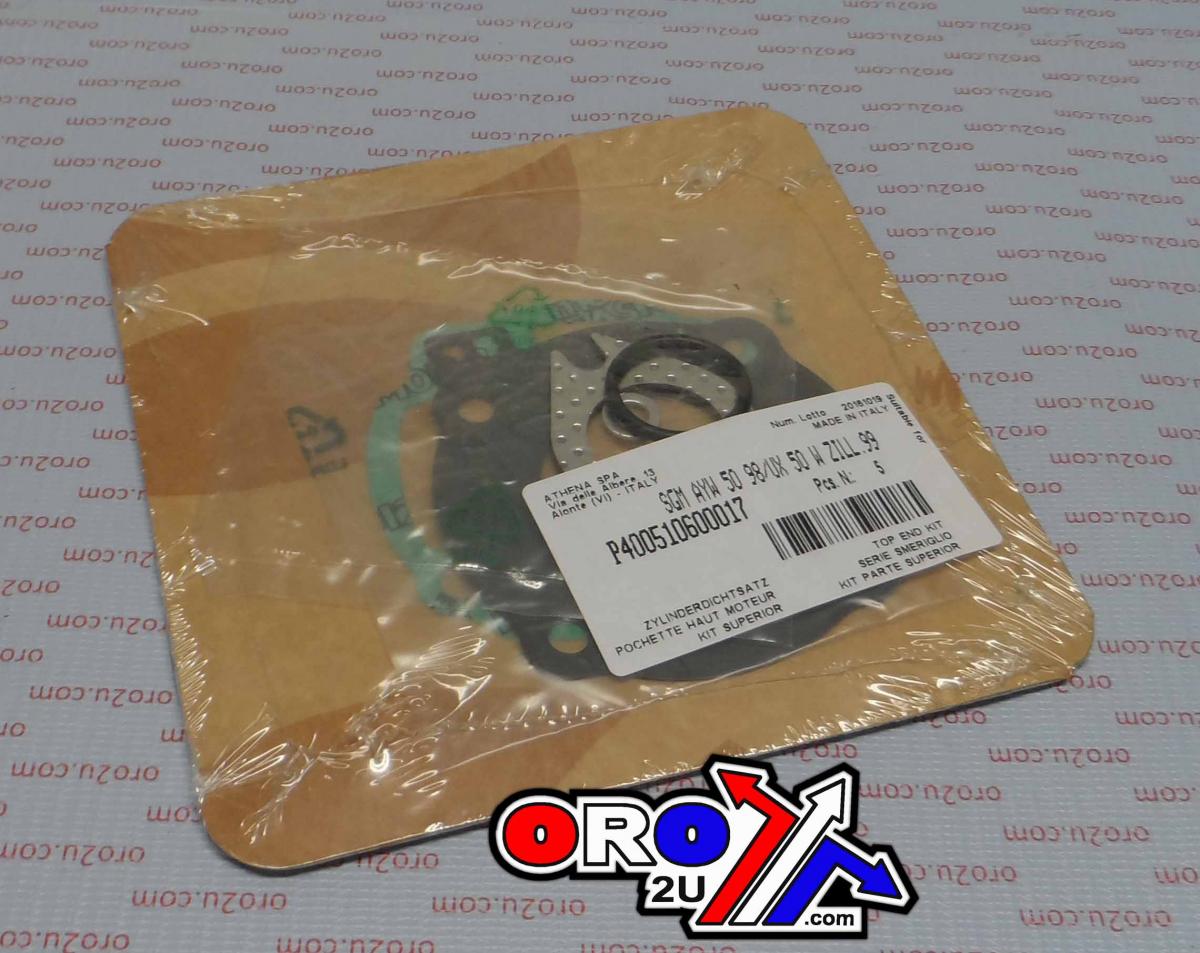 ATHENA TOP END GASKET SET SUZUKI AY50 KATANA LC 1997-2004, UX50 ZILLION 1999