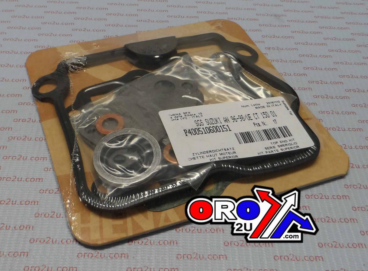 ATHENA TOP END GASKET SET SUZUKI AN150 1996-2000