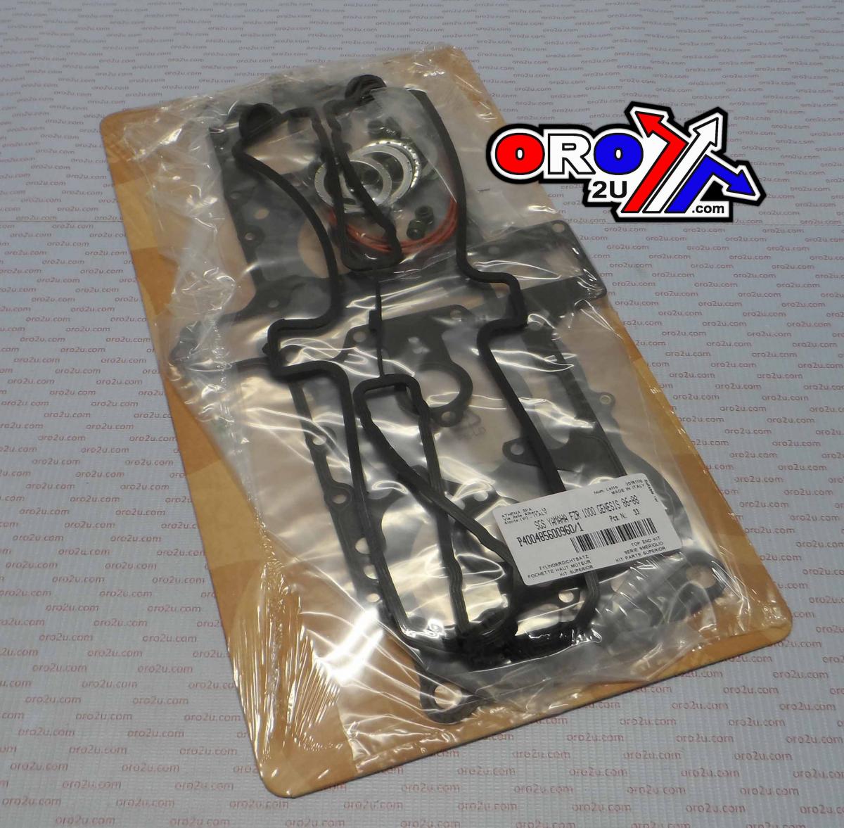 ATHENA TOP END GASKET SET YAMAHA FZR1000 EXUP/GENESIS 1986-1988
