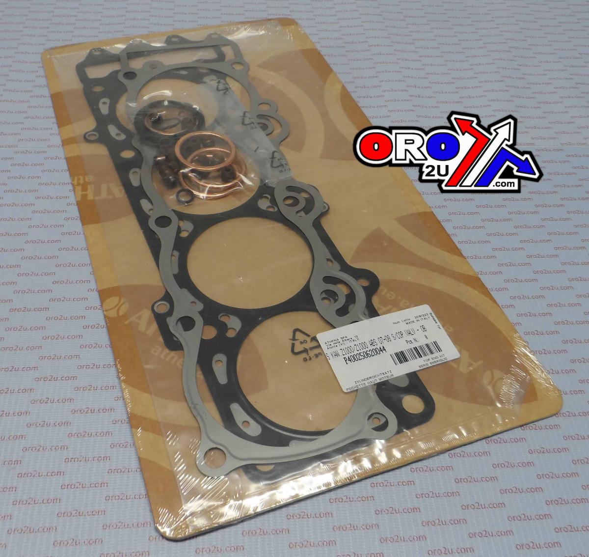 ATHENA TOP END GASKET SET KAWASAKI Z1000 2007-2009