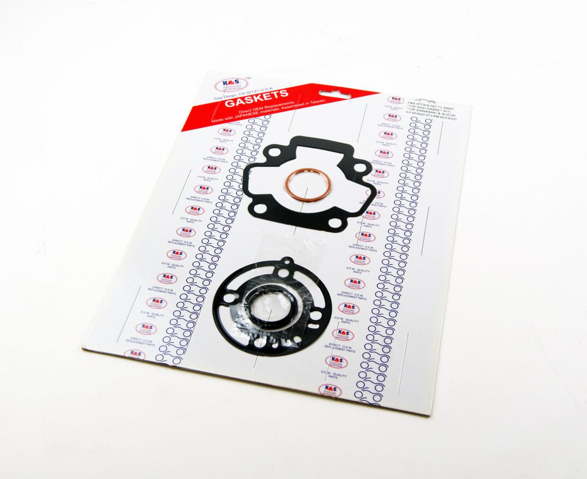 TOP END GASKET SET KAWASAKI KX65 2000-2024, SUZUKI RM65 2003-2005