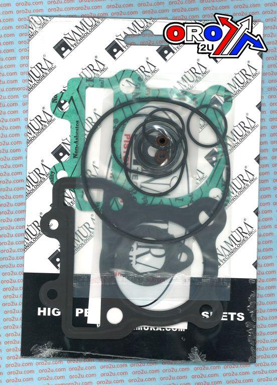 NAMURA TOP END GASKET SET KAWASAKI KLX110 2002-2024, 12Pcs