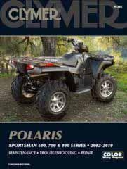 CLYMER MANUAL POLARIS SPORTSMAN 600/700/800 2002-2010