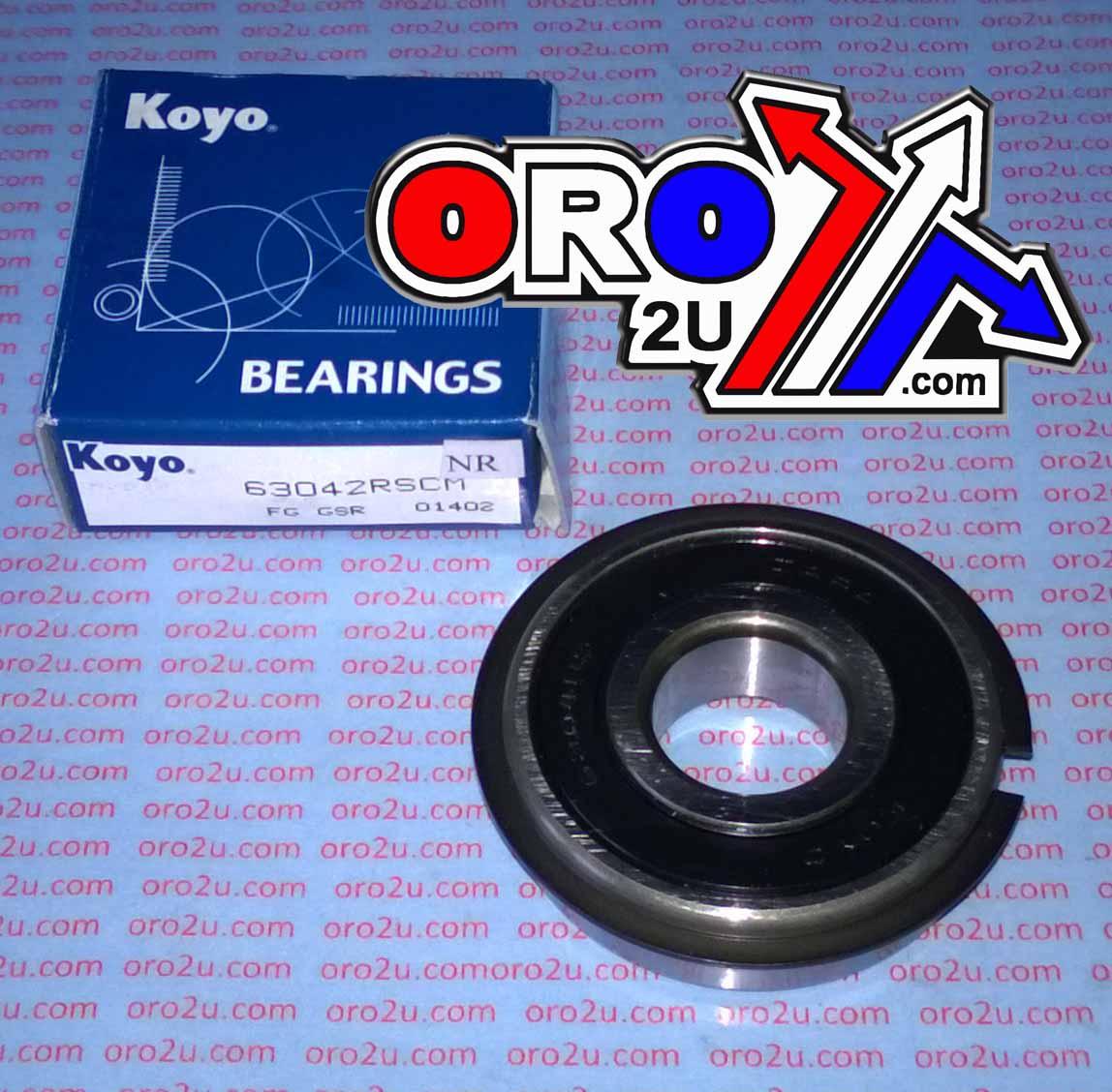 KOYO BEARING 6304 N 2RS GROOVED, 20x52x15