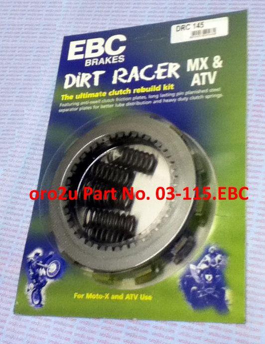 CLUTCH PLATE KIT KTM 125/150 SX,EXC,XC 98-15 EBC DRC145, Dirt Race Clutch