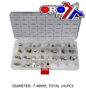 VALVE SHIM KIT 7.48mm 141pcs PSYCHIC MX-09431