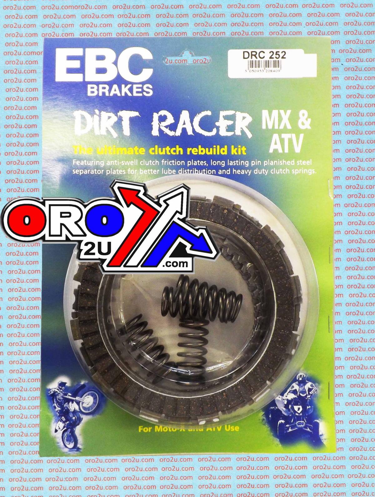 CLUTCH KIT KTM 450 EXC 08-11, EBC DRC252 DIRT RACE PLATE HD