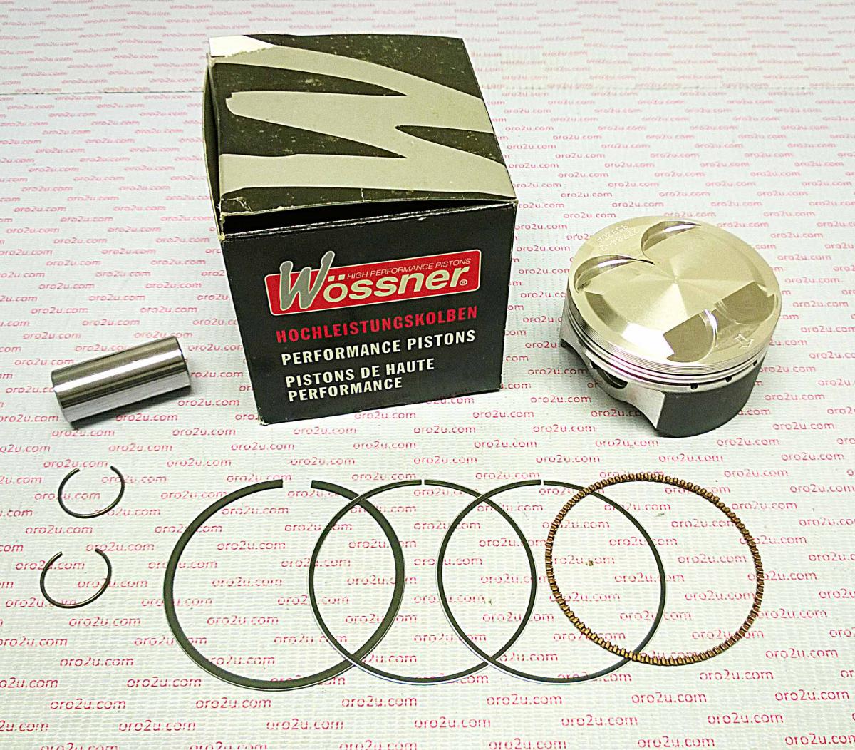 PISTON KIT 01-05 KTM250 75.00 FORGED WOSSNER 8592DA