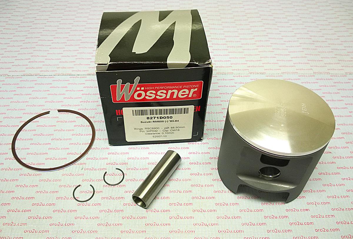 PISTON KIT RM500 88.40mm FORGED WOSSNER KIT 8271DA