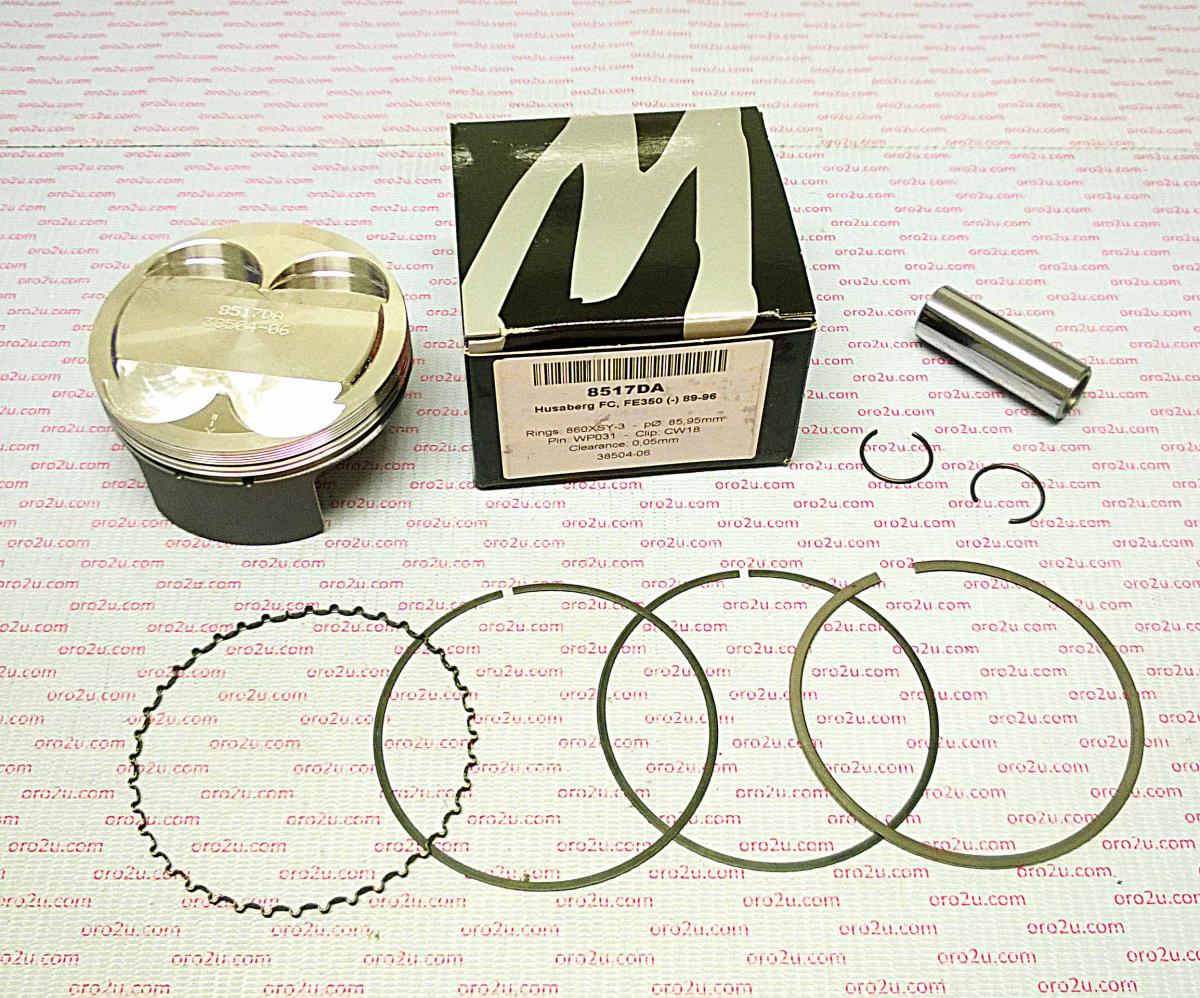 WOSSNER 85.96mm FORGED PISTON KIT B, HUSABERG FE350 1989-1994