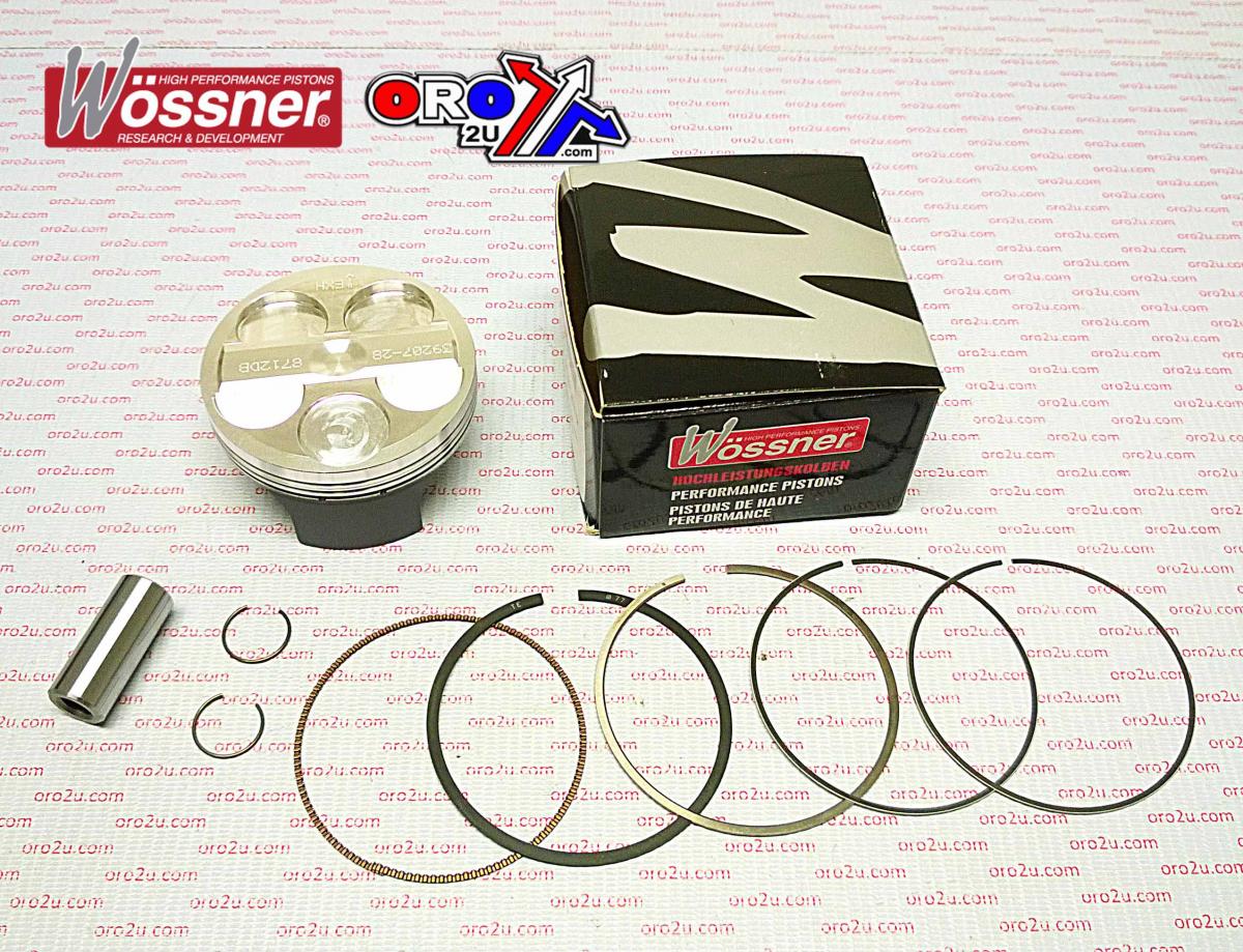 PISTON KIT YZF WRF 250 3-RING WOSSNER 8712DA 08-13 77mm