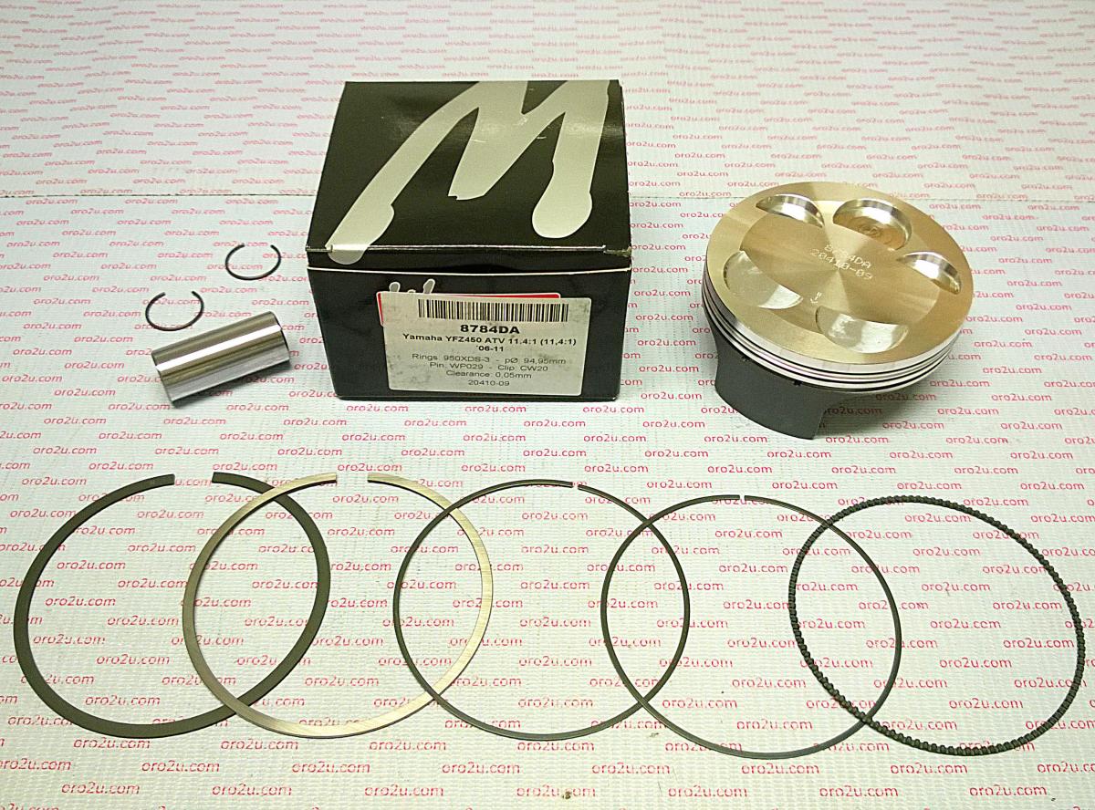 PISTON KIT 06-11 YFZ450 94 B FORGED WOSSNER 8784DB