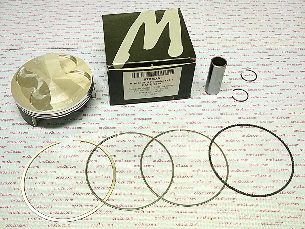 PISTON KIT KTM505SX-F HC 100 WOSSNER 8725DA 08-09