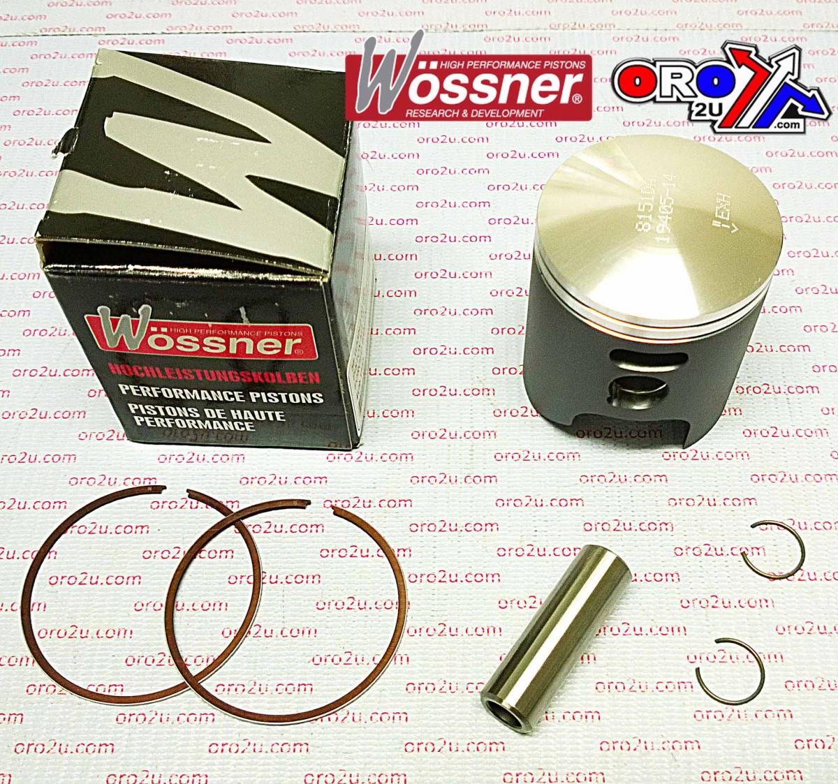 PISTON KIT 73-78 CR125 57.50 FORGED WOSSNER 8151D150