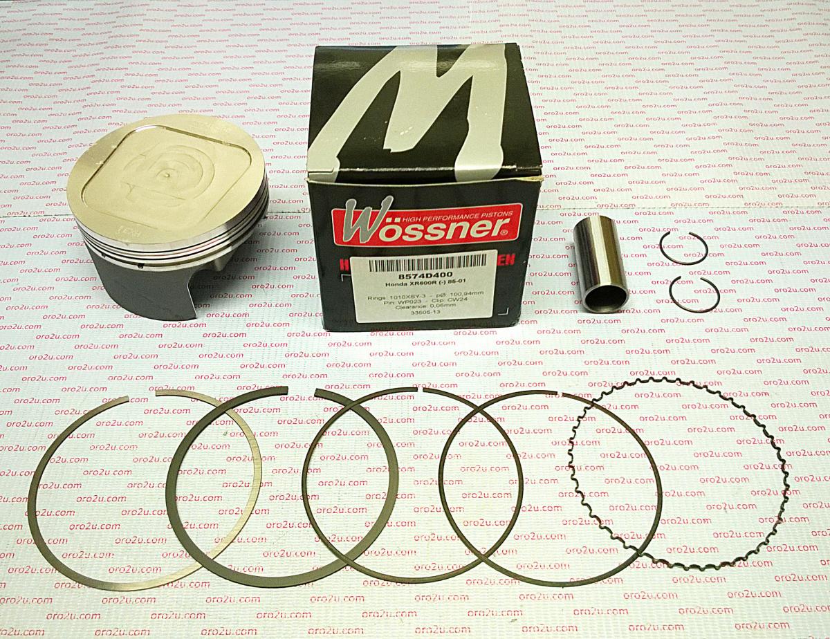 WOSSNER 97mm FORGED PISTON KIT B, HONDA XR600R 1985-2000