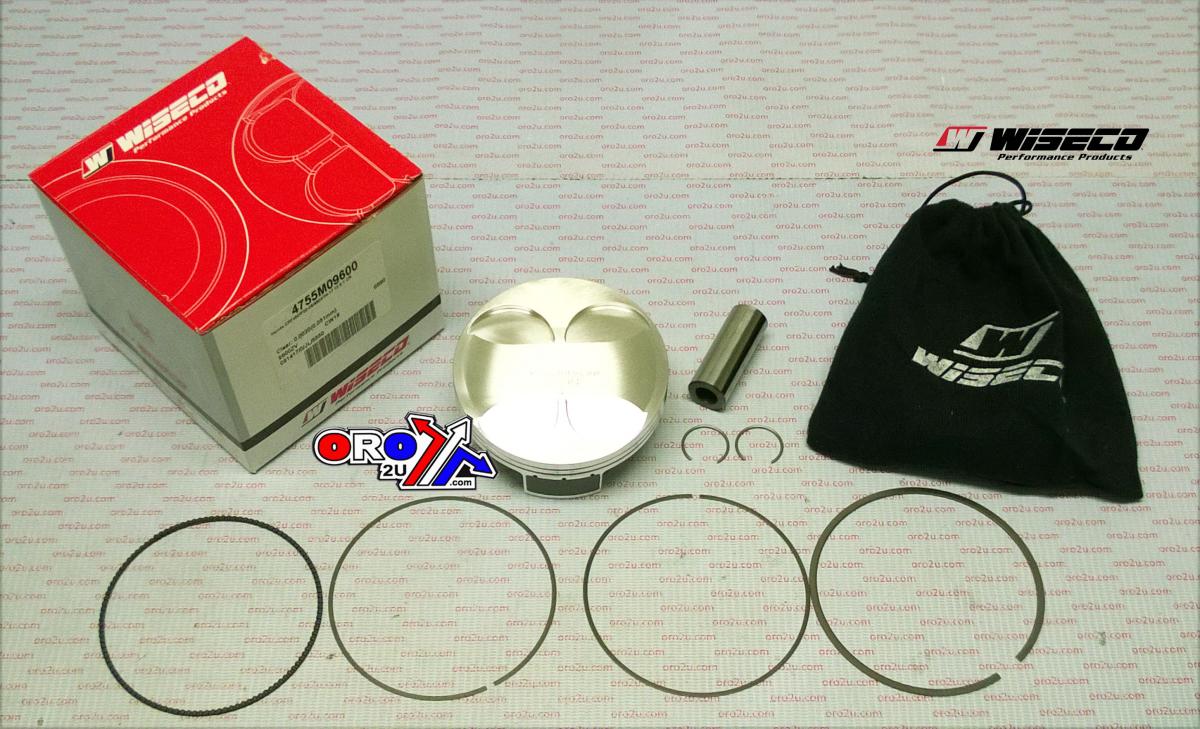 WISECO 96mm PISTON KIT HONDA CRF450R 2002-2003, CRF450X 2005-2016, 12.5:1 Comp