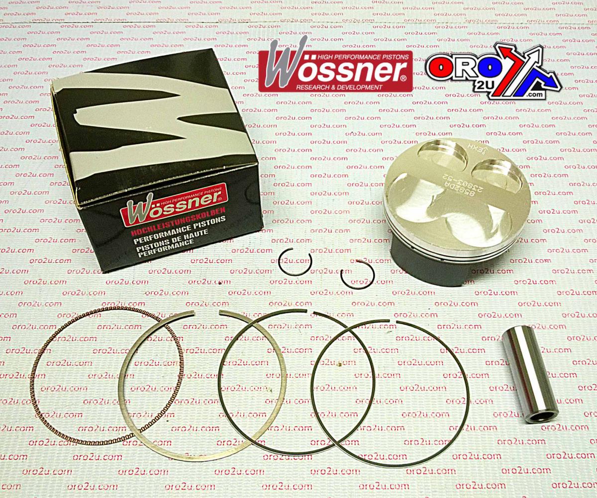 WOSSNER 77mm FORGED PISTON KIT C, SUZUKI RM-Z250 04-06, KAWASAKI KX250F 04-08
