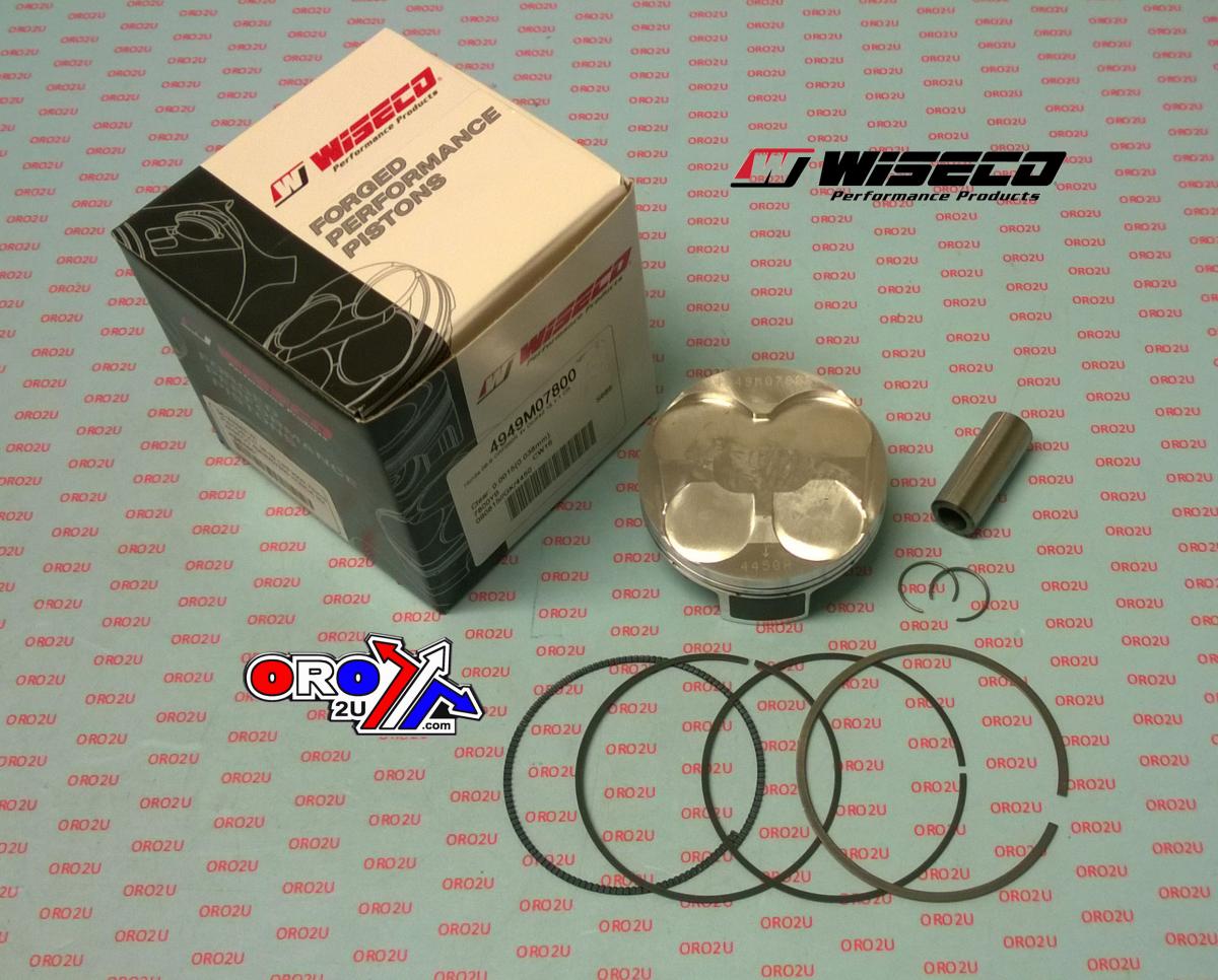 WISECO 78mm PISTON KIT HONDA CRF250R 2008-2009,13.1:1 Comp