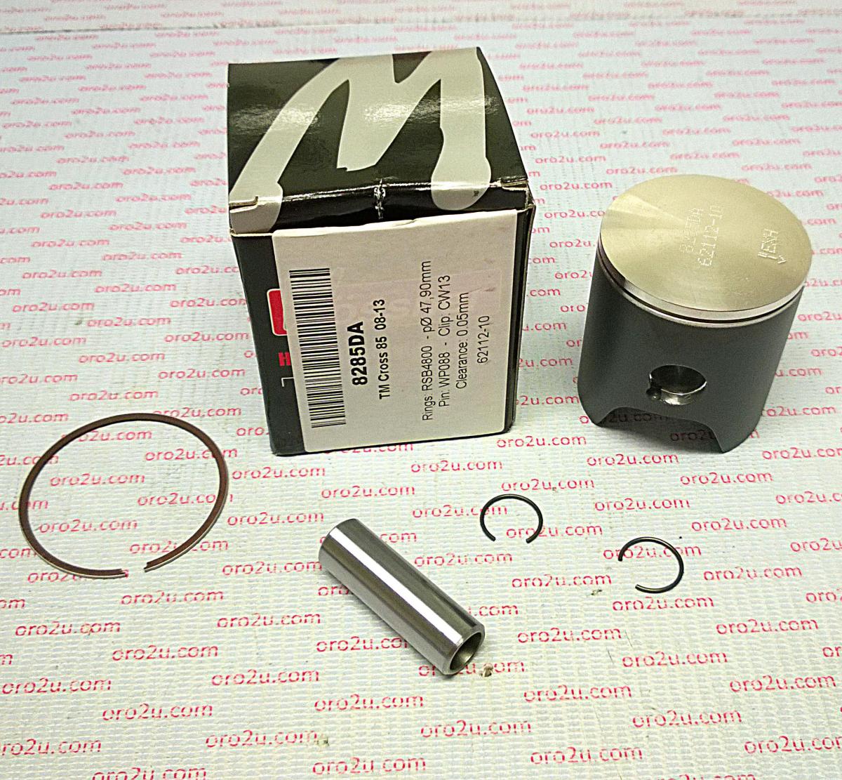 PISTON KIT 08-13 TM85 47.85mm WOSSNER 8285DC TM FORGED