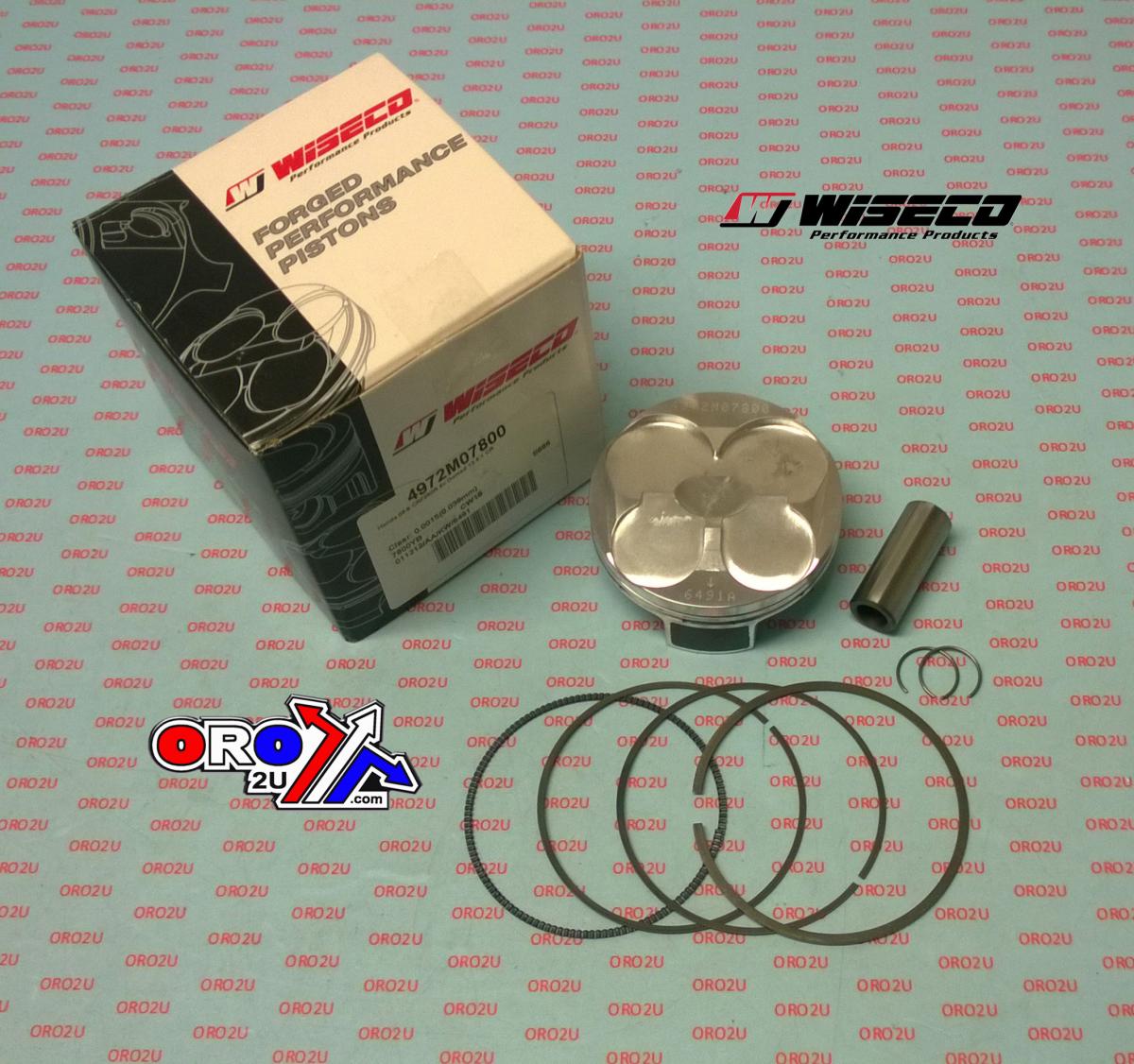 WISECO 96mm RC FORGED PISTON KIT HONDA CRF450R 2009-2012