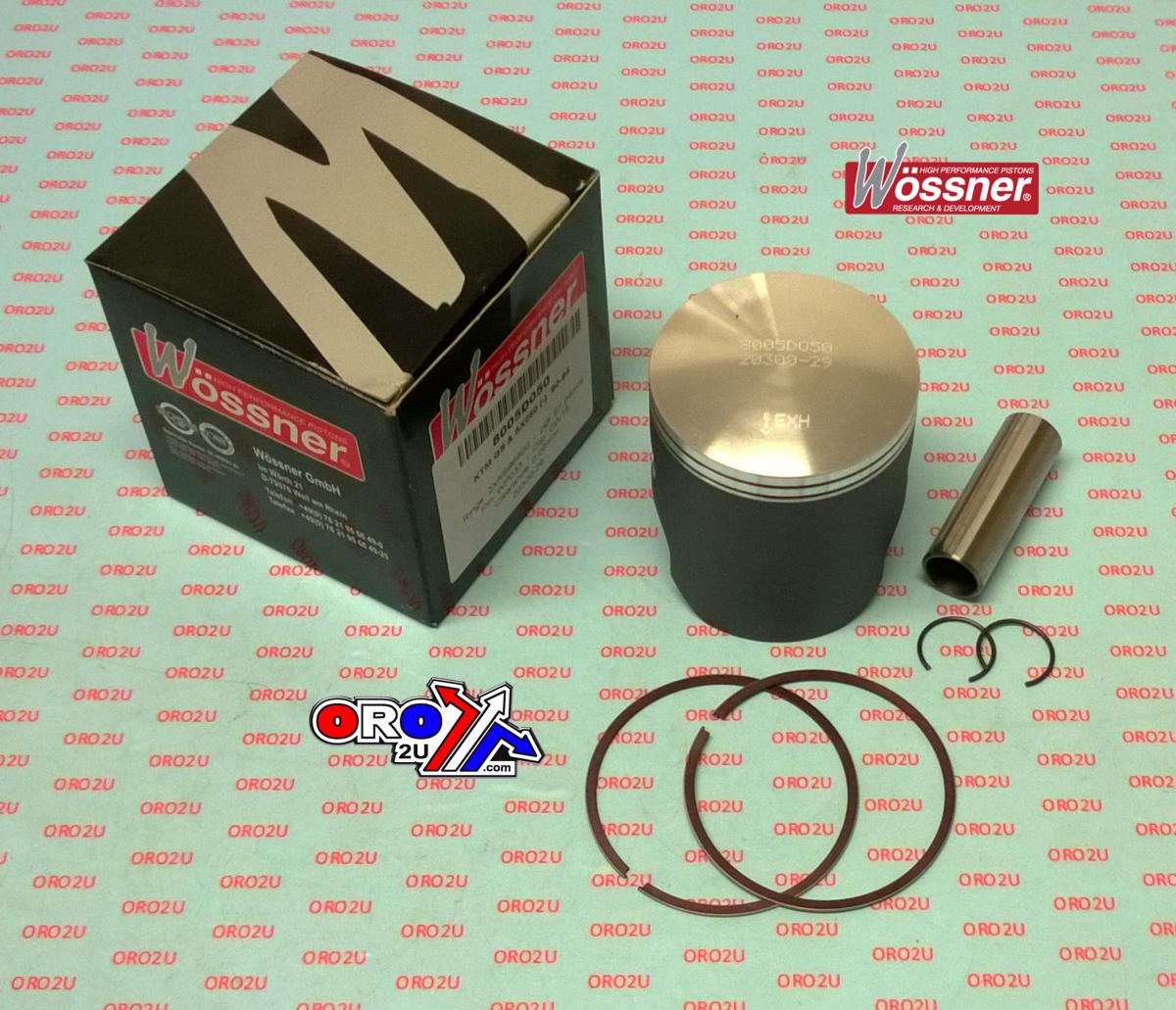 WOSSNER 67.5mm FORGED PISTON KIT B, KTM 250 2T 1990-1994