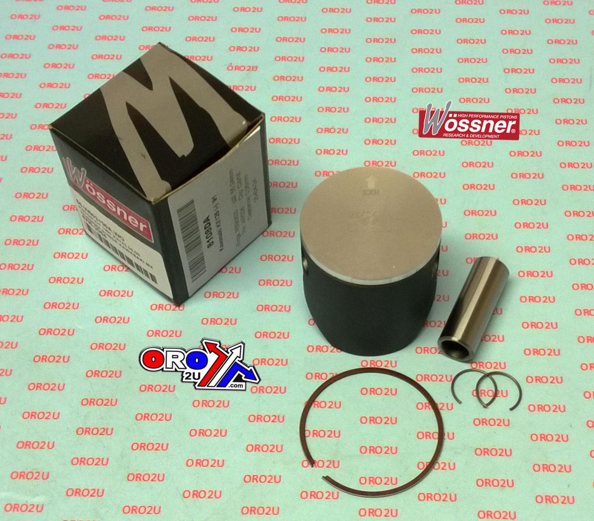 PISTON KIT 1991 KX125 56.50 WOSSNER 8108D050 KAWASAKI MX