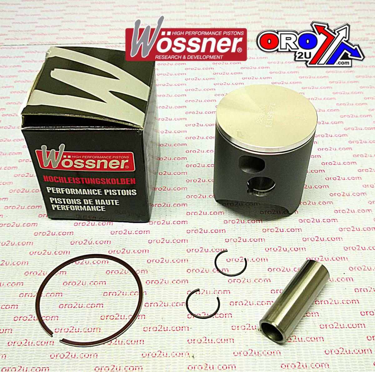PISTON KIT 92-99 CR125 54.00 WOSSNER 8020DA,8089DA FORGED