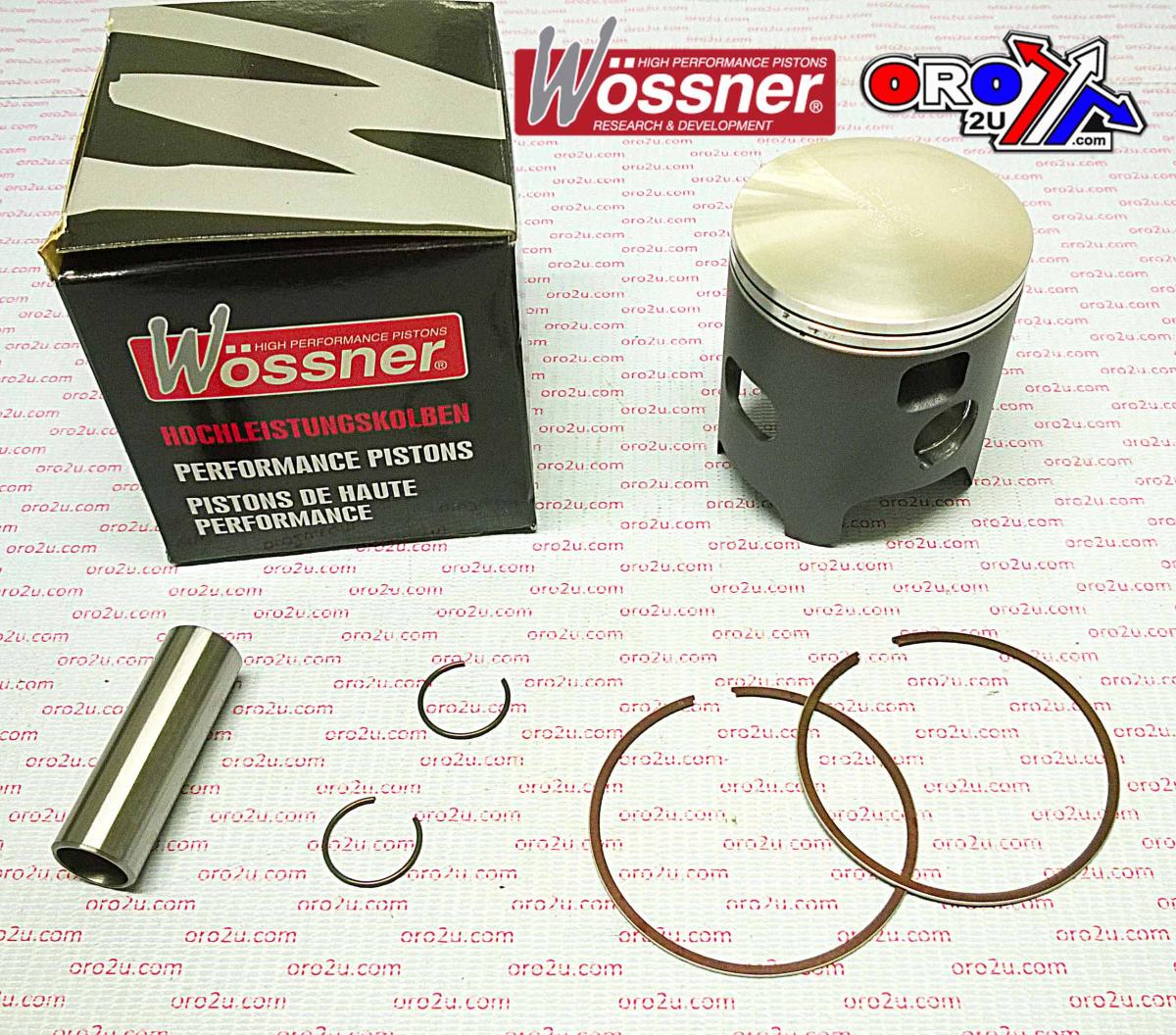 PISTON KIT 92-01 KX250 68.00 WOSSNER 8026D160 KAWASAKI MX