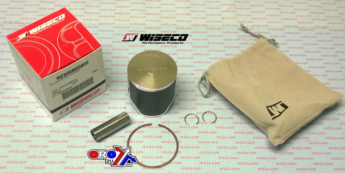 WISECO 58mm PISTON KIT C, KTM 150 SX 2016-2022, Racers Elite ArmorFit