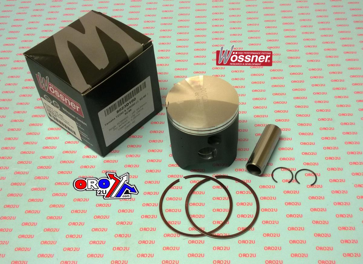 PISTON KIT 92-98 YZ250 69.00 WOSSNER 8023D100 YAMAHA MX