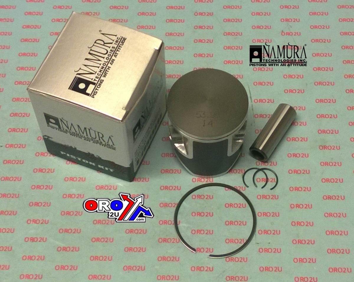 NAMURA 54mm PISTON KIT C, KAWASAKI KX125 2001-2002