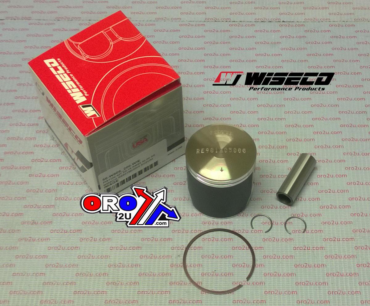 WISECO 50mm PISTON KIT SUZUKI RM85 2002-2023 Racers Elite ArmorFit
