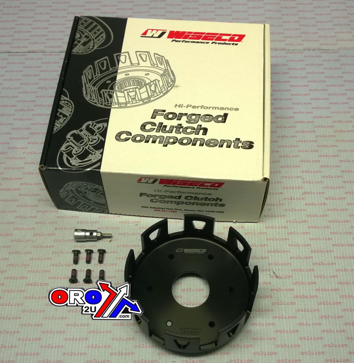CLUTCH BASKET KX 80/85/100 08-21, WISECO WPP3014 KAWASAKI MX