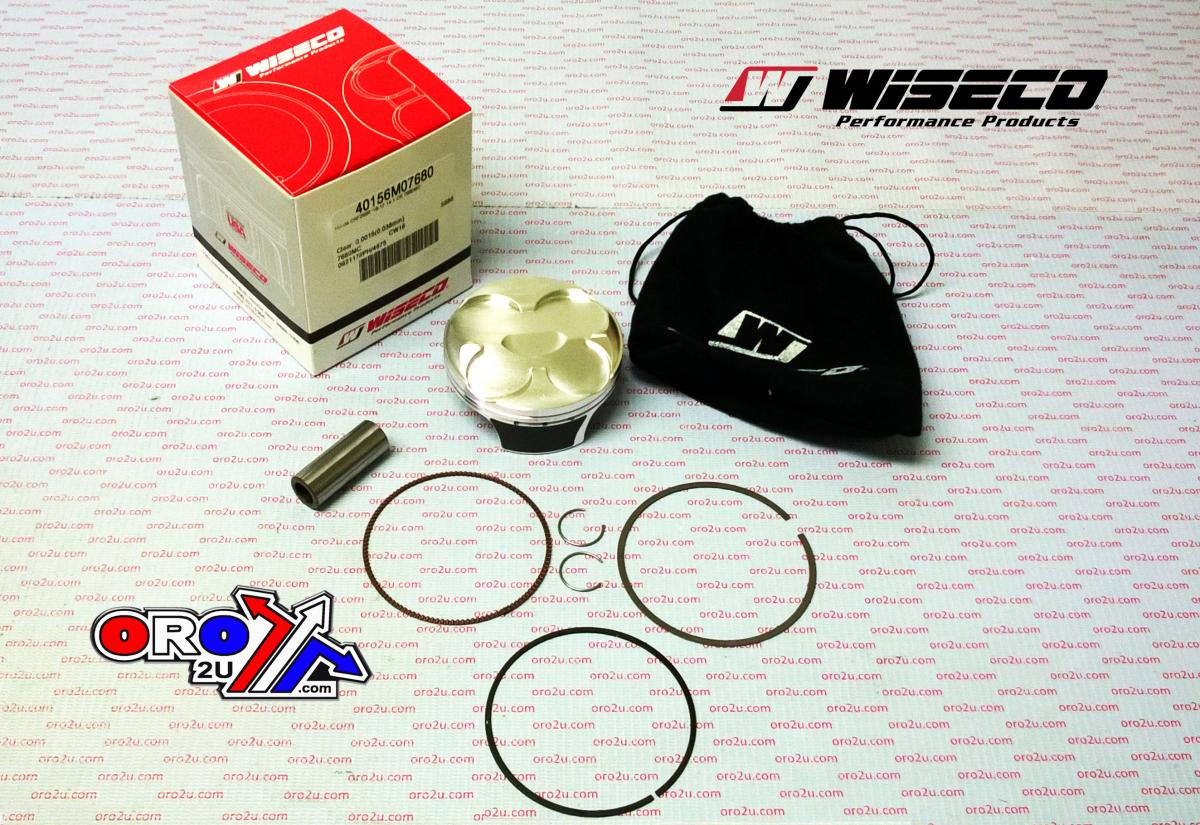 WISECO 76.8mm H/C PISTON KIT HONDA CRF250R 16-17, Skirt Coating ArmorGlide