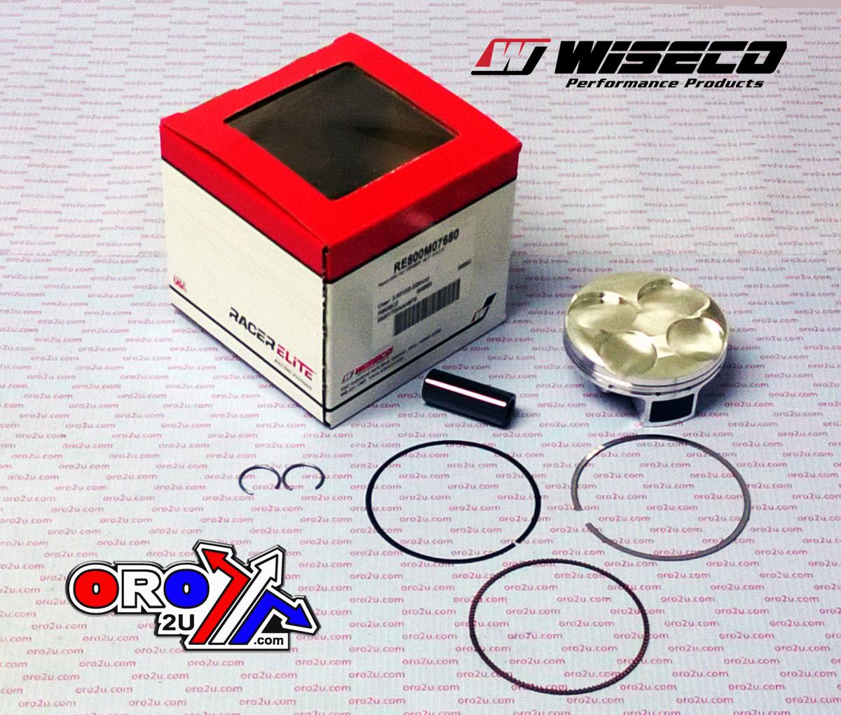 WISECO 76.8mm FORGED PISTON KIT HONDA CRF250R 16-17, RACERS ELITE