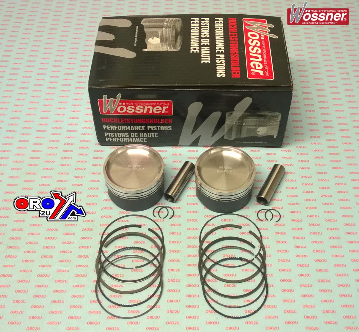 WOSSNER 80mm PISTON KIT A, POLARIS 800 RZR 10-14, RANGER 10-14, SPORTSMAN 05-14