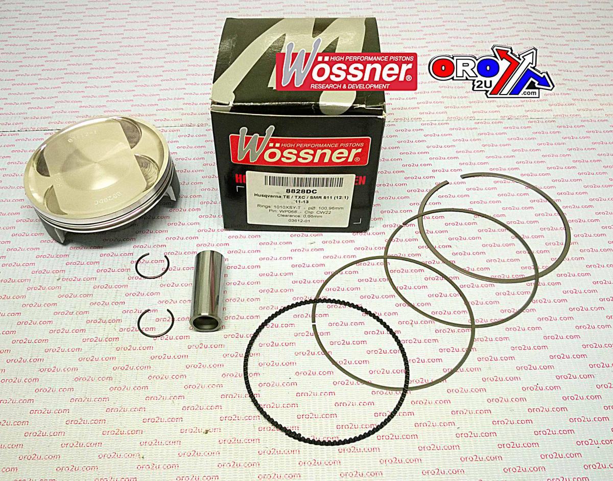 WOSSNER 101mm PISTON KIT HUSQVARNA TE/TXC/SMR 511 2011-2013
