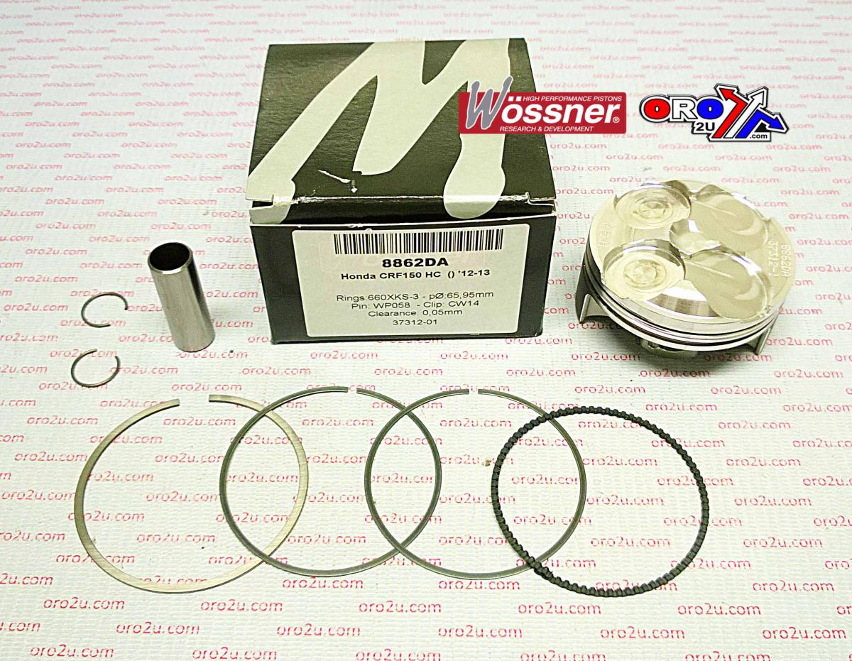 WOSSNER 66mm HC PISTON KIT C, HONDA CRF150R 2012-2024