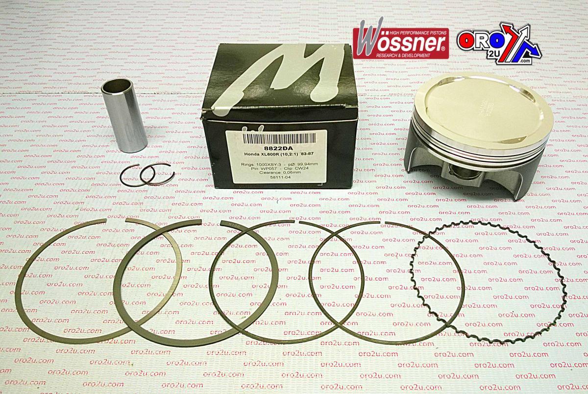 WOSSNER 101mm PISTON HONDA XL600R 1983-1987