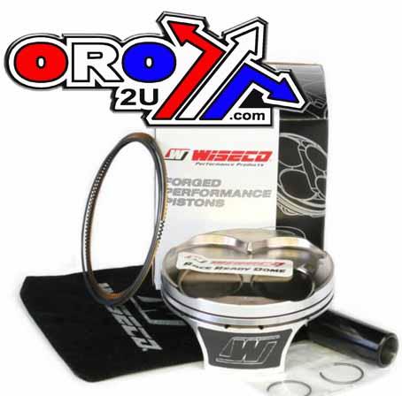 WISECO 77mm PISTON KIT SUZUKI RM-Z250 2010-2025, RACERS CHOICE HC 13.9:1