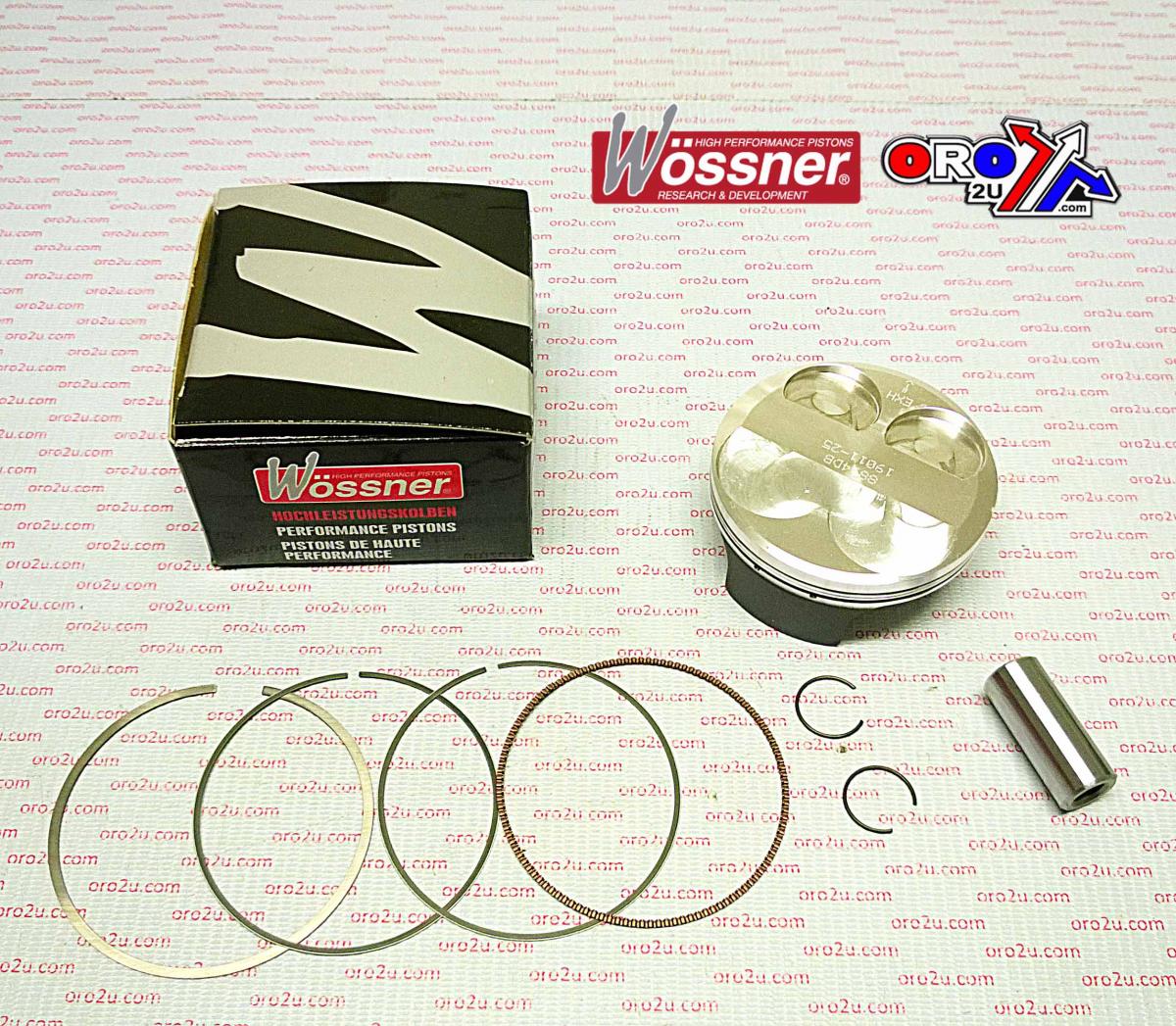 PISTON KIT 10-13 KX250F 77mm C 8814DC WOSSNER KAWASAKI