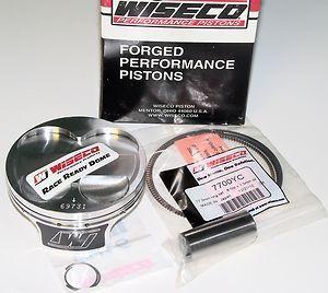 WISECO 77mm PISTON KIT C, KAWASAKI KX250F 2010 HIGH COMP 14.2:1