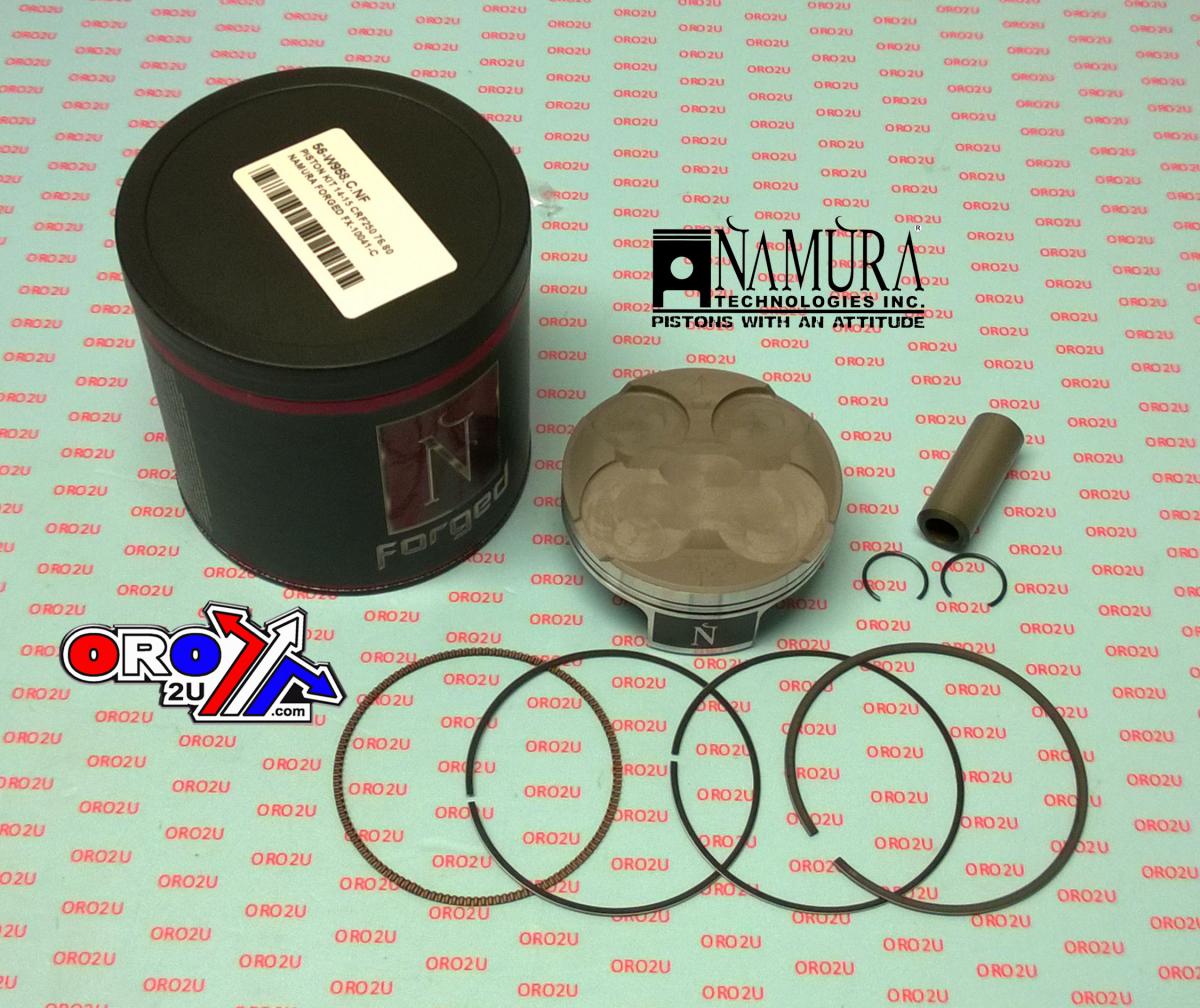 NAMURA 77mm FORGED PISTON KIT A, HONDA CRF250R 2014-2015