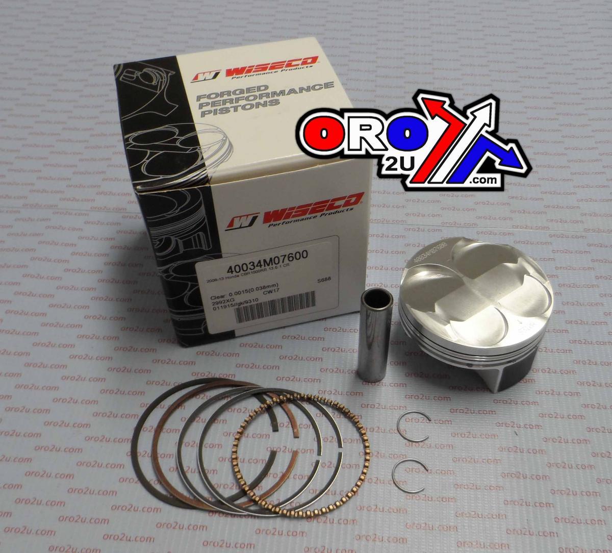 WISECO 78mm PISTON KIT HONDA CBR1000RR 2008-2016 (EACH)